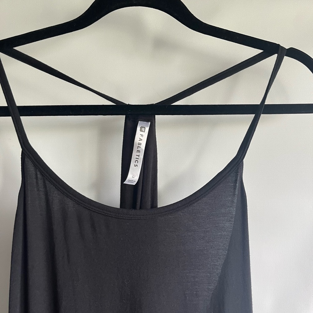Fabletics woman’s Black Spaghetti Strap Dress - Picture 2 of 5